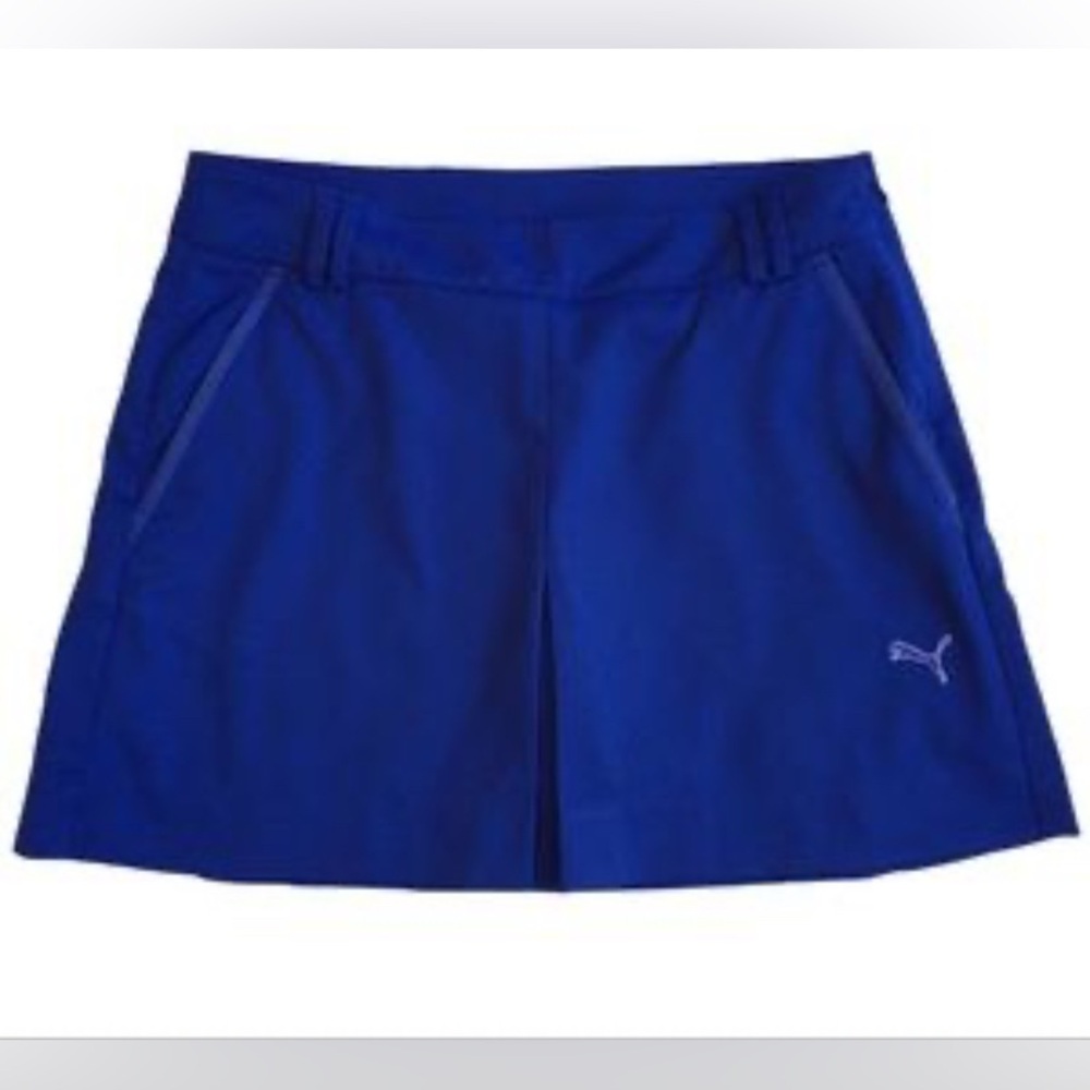 PUMA Royal Blue Golf Skort